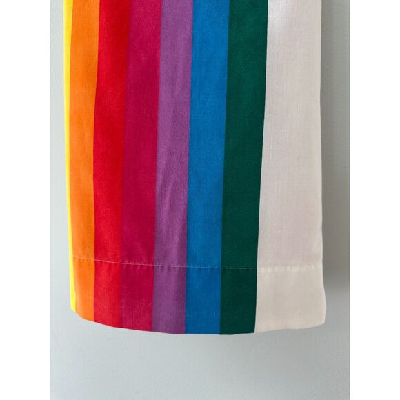 70s Vintage Wamsutta Tomorrow's Rainbow Flat Bed Sheet Double/Full Size - Picture 2 of 12